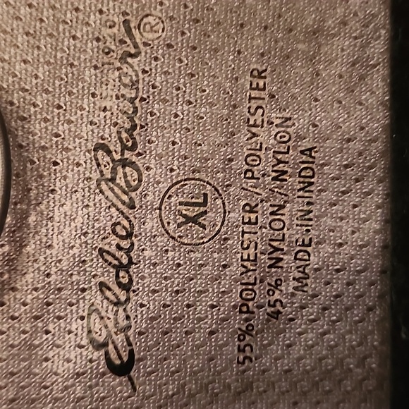 Eddie Bauer Gray Casual Button Down Shirt Relaxed Fit - Picture 4 of 5